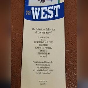Songs Of The West collectors edition